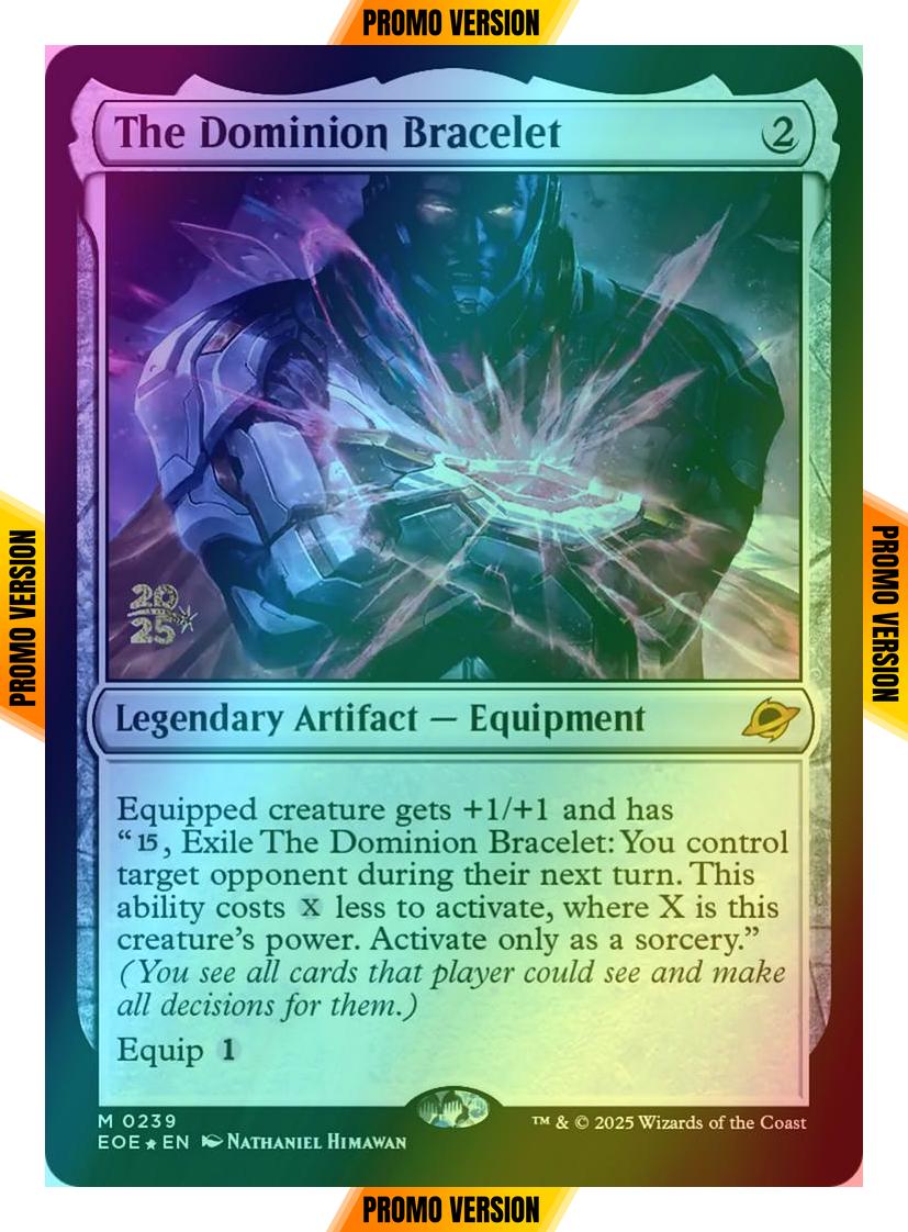 The Dominion Bracelet [239s] [Prerelease] [Edge of Eternities: Promos] [Foil]