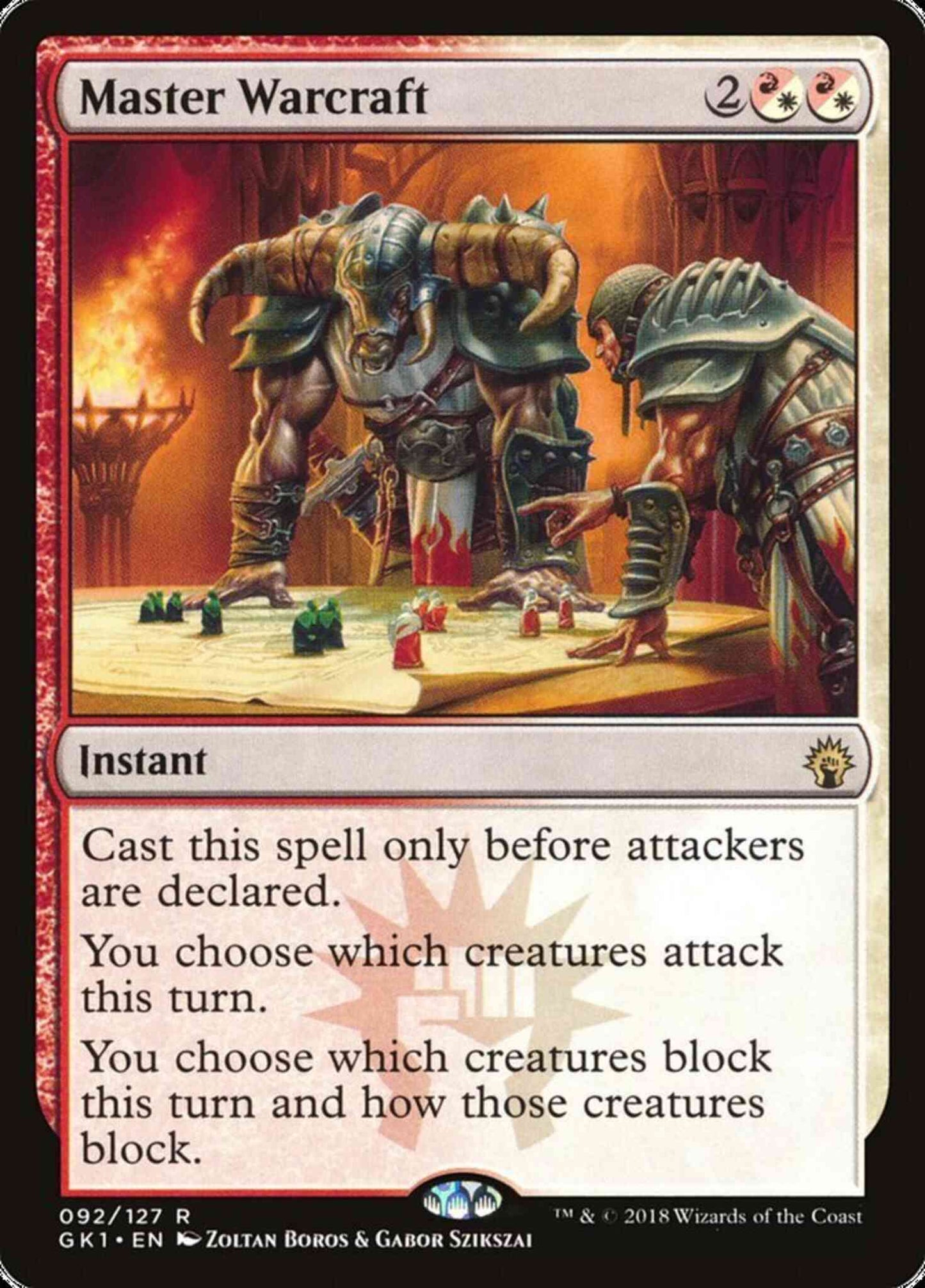 Master Warcraft [92] [GRN Guild Kit] [Non-Foil]