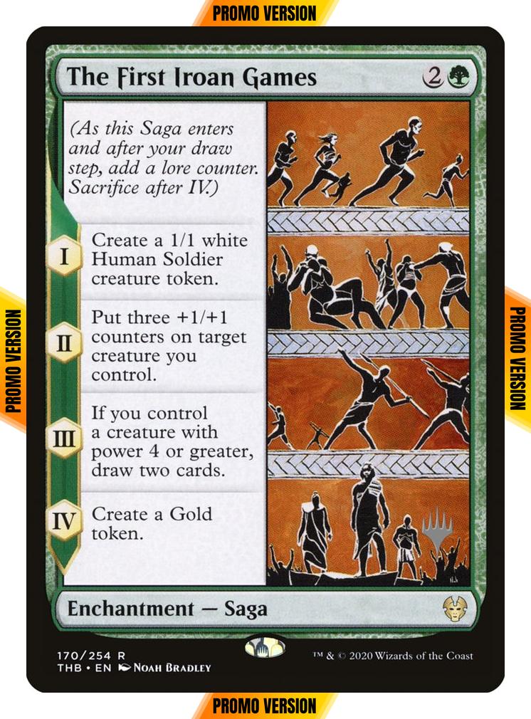 The First Iroan Games [170p] [Promo Pack] [Theros Beyond Death Promos] [Foil]
