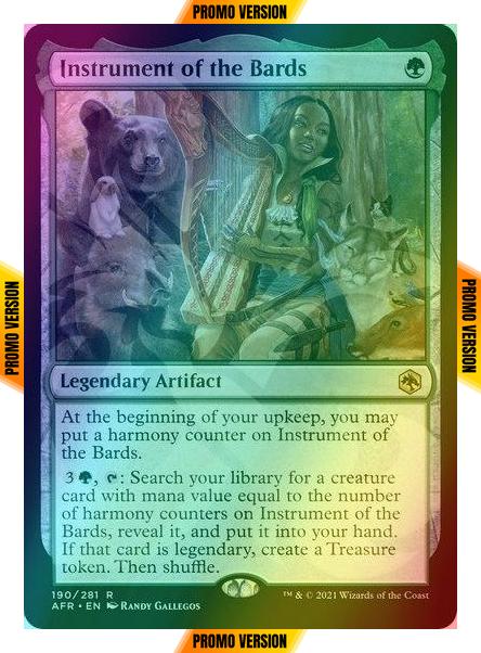 Instrument of the Bards [190x] [Ampersand] [Adventures in the Forgotten Realms Promos] [Foil]
