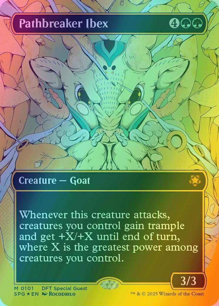 Pathbreaker Ibex [101] [Borderless] [Special Guests] [First-place Foil]