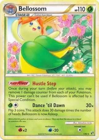 Bellossom  - Theme Deck - 1/90 - Rare Holo [hgss3-1] [Non-Holo]