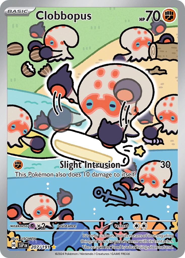 Clobbopus - 207/191 - Illustration Rare [sv08-207] [Ultra]