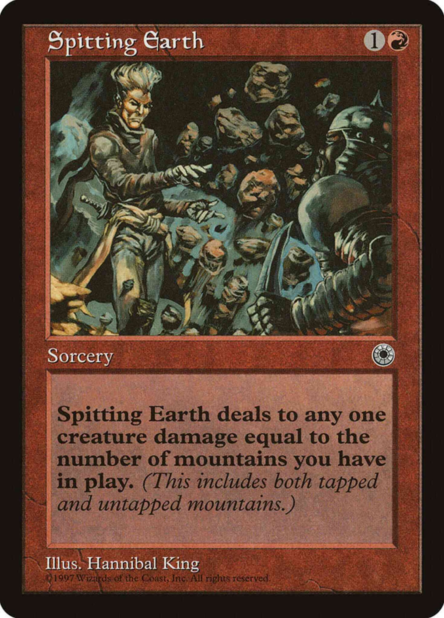 Spitting Earth [150] [Portal 1] [Non-Foil]