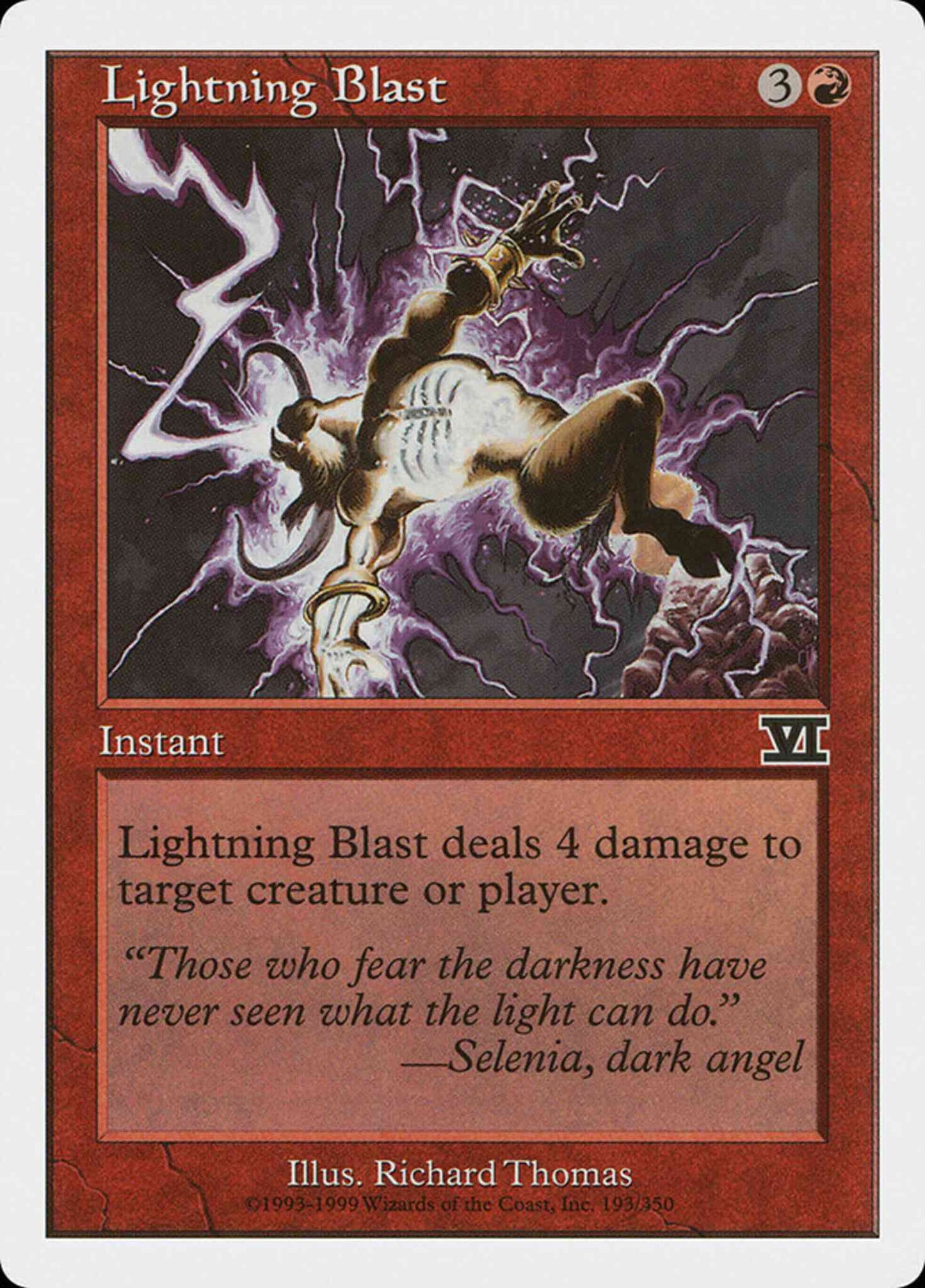 Lightning Blast [193] [Classic Sixth Edition] [Non-Foil]