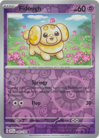 Fidough - 098/198 - Common [sv01-098] [Reverse Holo]