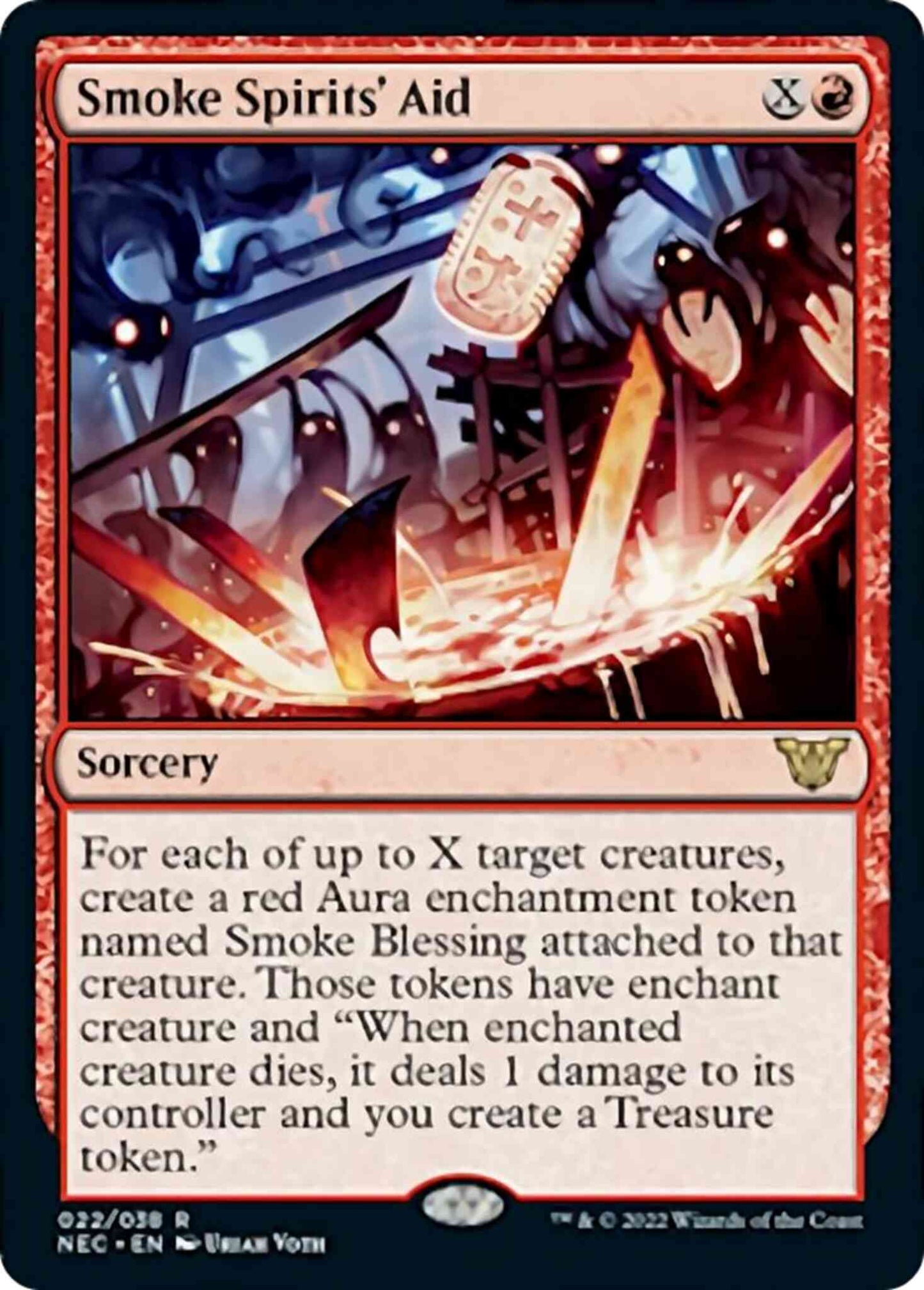 Smoke Spirits' Aid [22] [Kamigawa: Neon Dynasty: Commander] [Non-Foil]