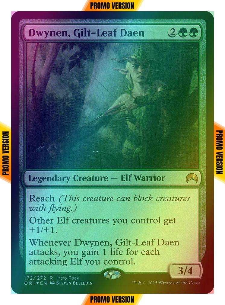 Dwynen, Gilt-Leaf Daen [172] [Intro Pack] [Magic Origins Promos] [Foil]