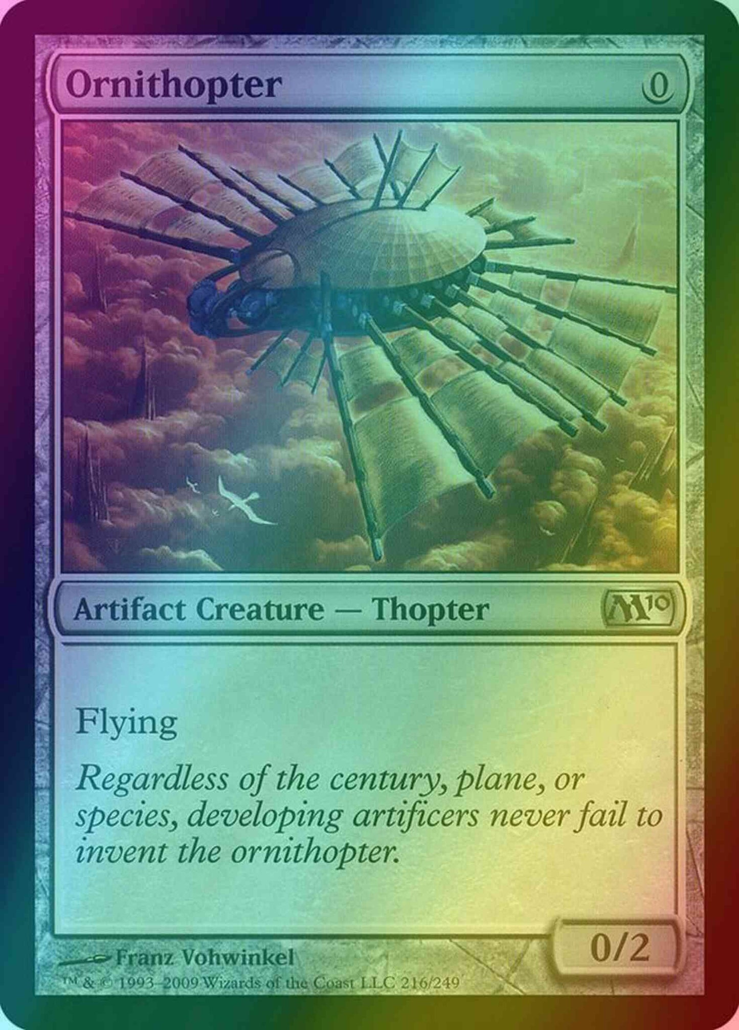 Ornithopter [216] [Magic 2010] [Foil]