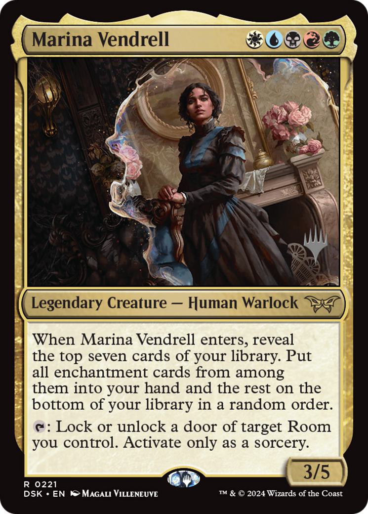Marina Vendrell [221p] [Promo Pack] [Duskmourn: House of Horror: Promos] [Non-Foil]