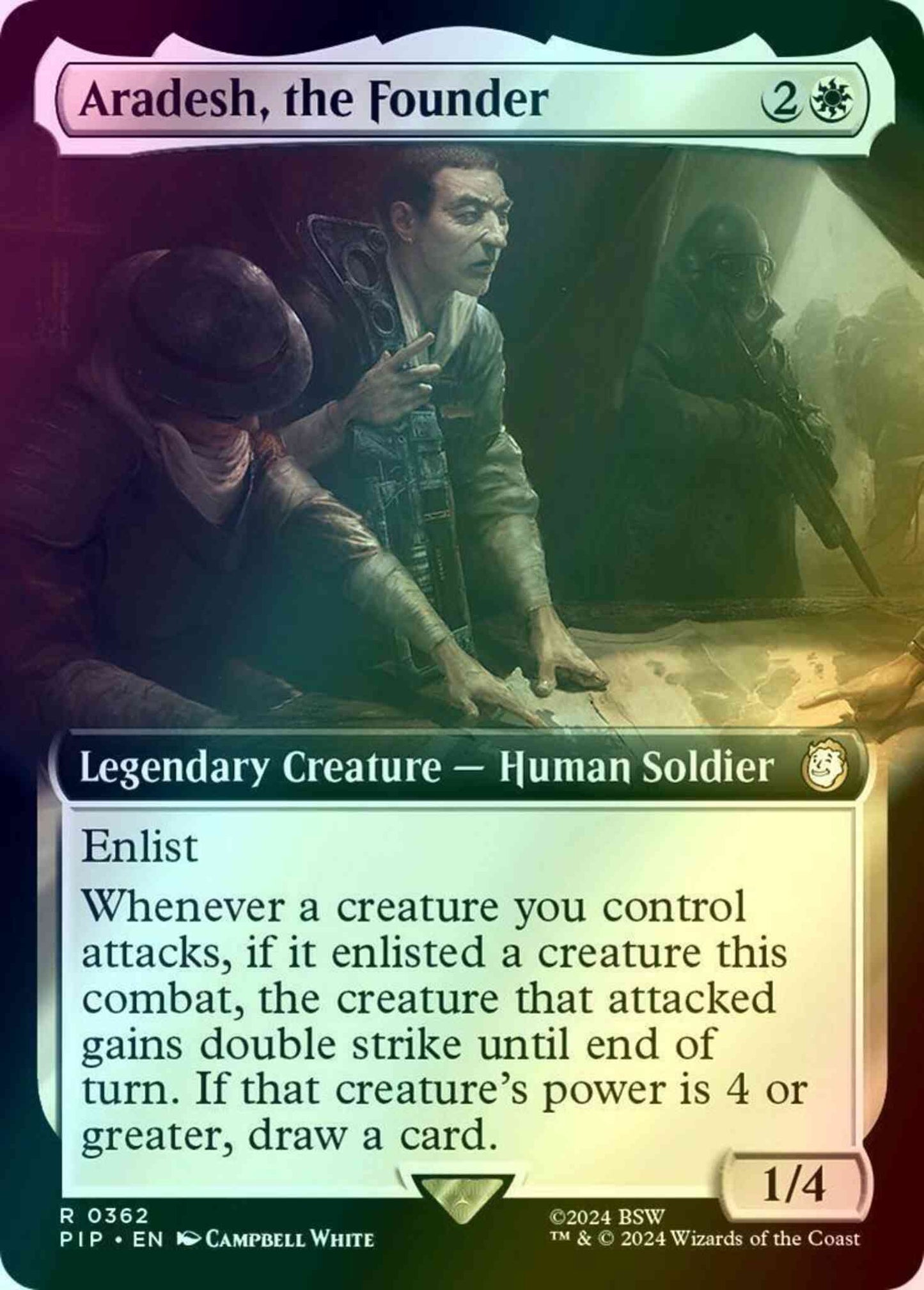 Aradesh, the Founder [362] [Extended Art] [Fallout] [Foil]