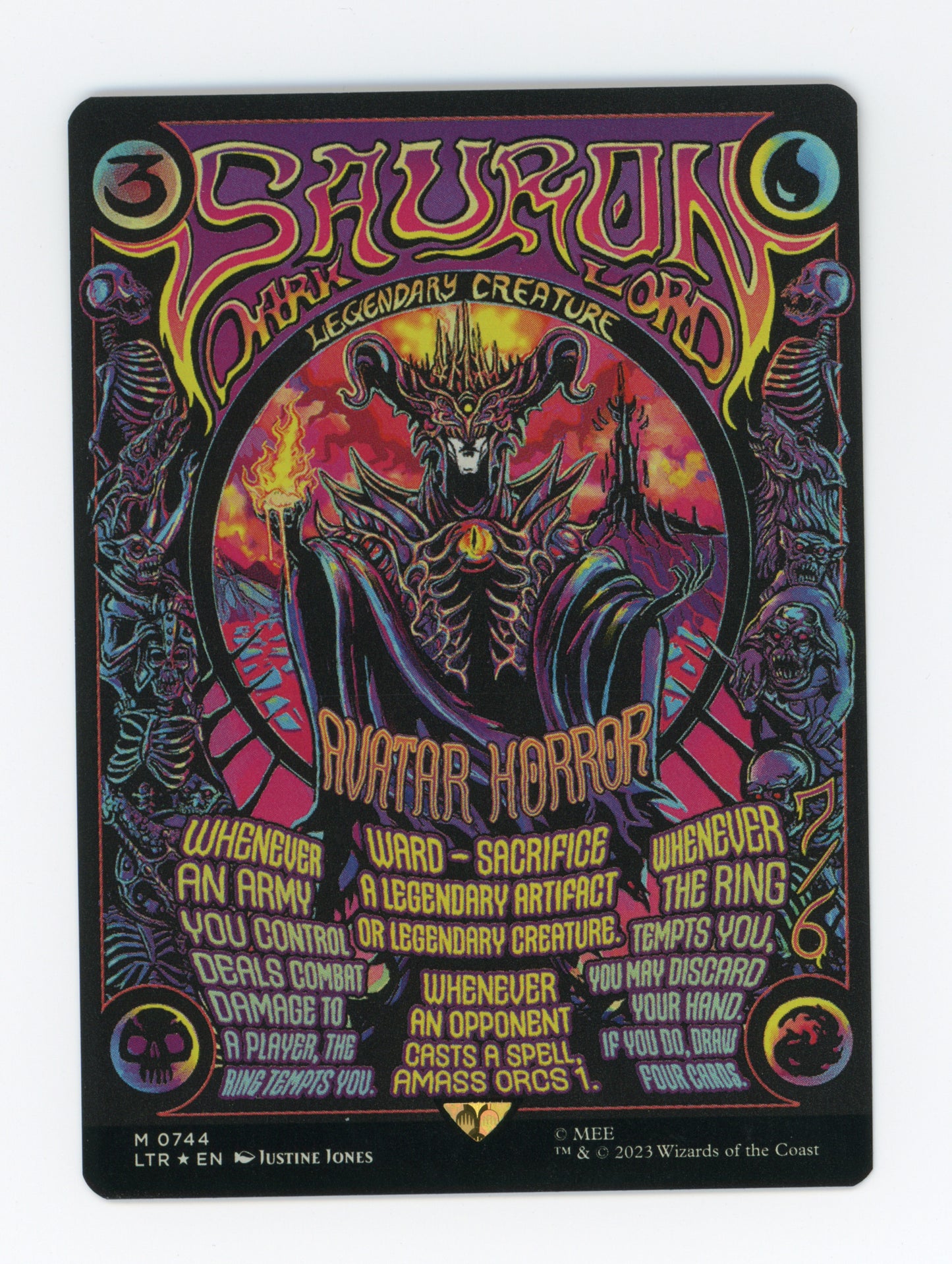 Sauron, the Dark Lord — Borderless|Poster|Foil — ID 19707