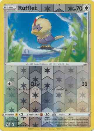Rufflet - 131/189 - Common [swsh10-131] [Reverse Holo]