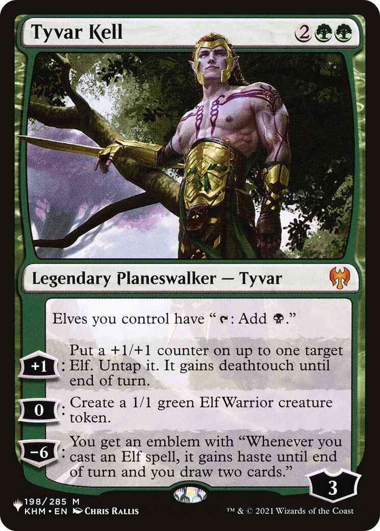 Tyvar Kell [KHM-198] [The List] [Non-Foil]