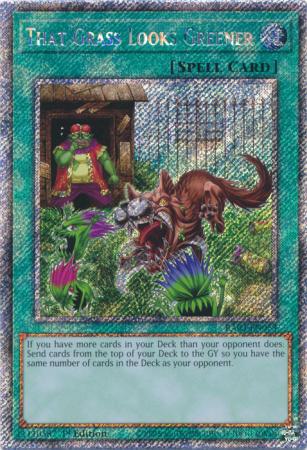 That Grass Looks Greener - RA03-EN063 - Platinum Secret Rare - 1st Edition