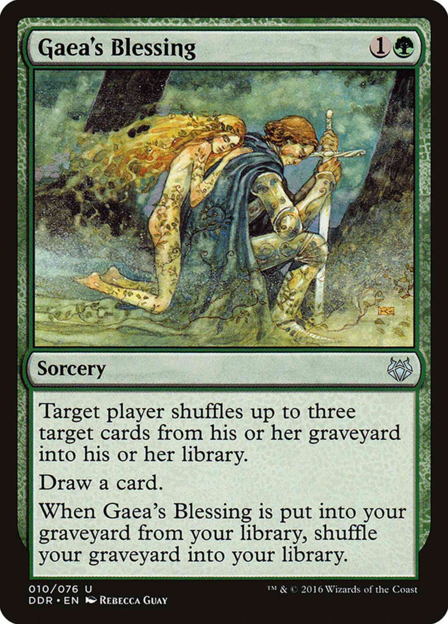 Gaea's Blessing [10] [Duel Decks Nissa vs Ob Nixilis] [Non-Foil]