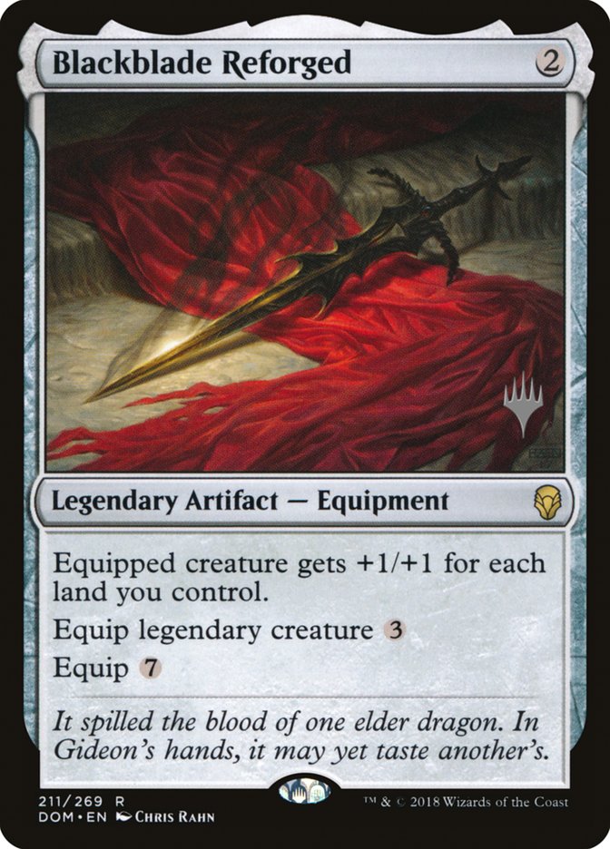 Blackblade Reforged [211p] [Promo Pack] [Dominaria Promos] [Non-Foil]
