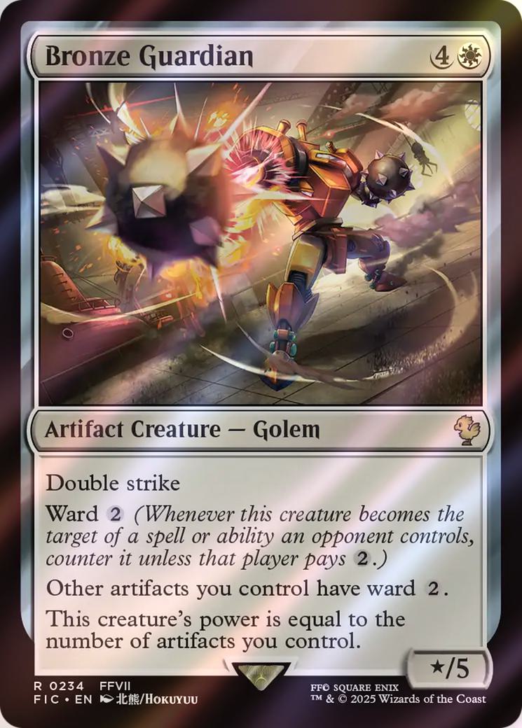Bronze Guardian [234] [FINAL FANTASY: Commander] [Surge Foil]