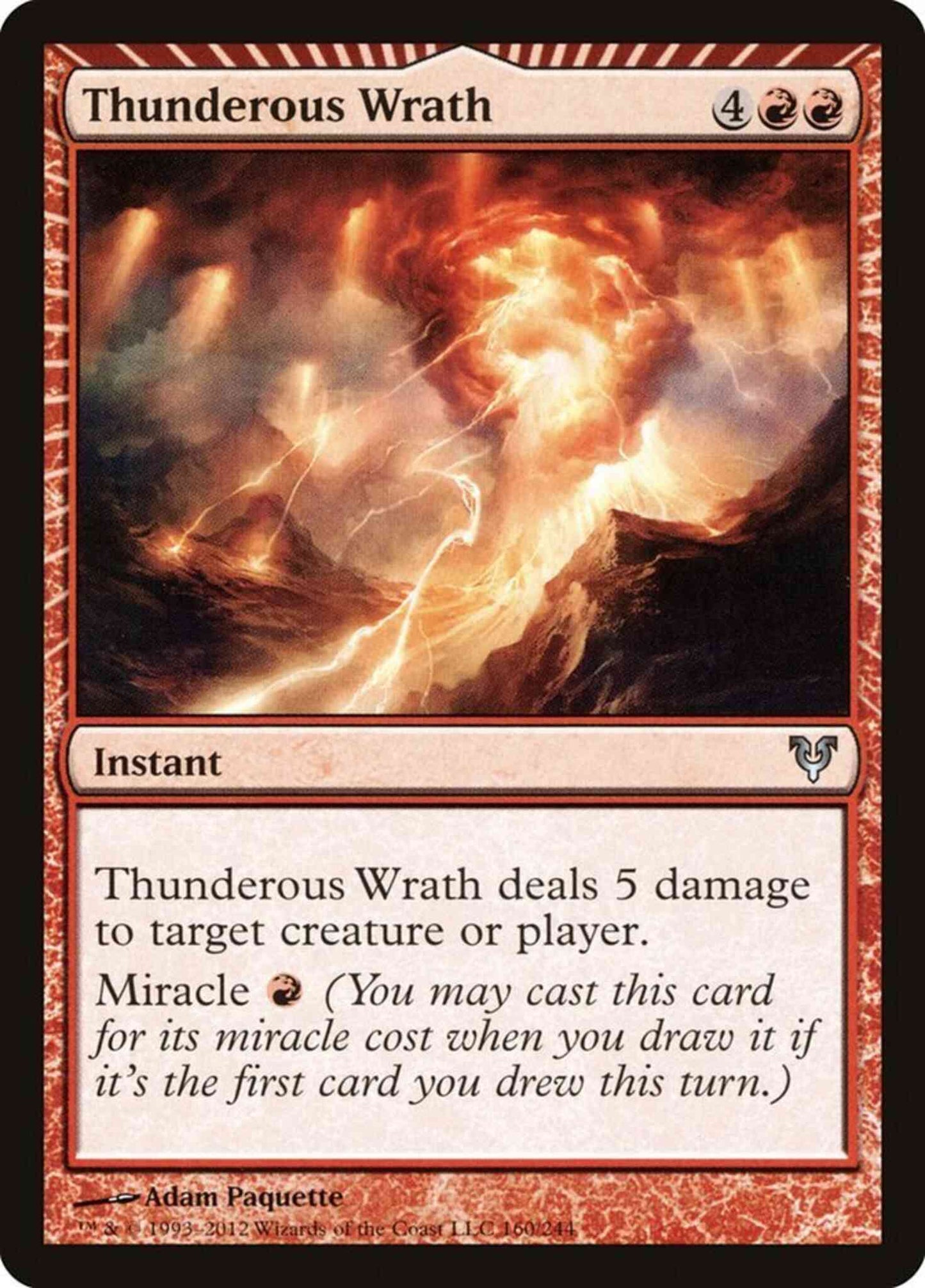 Thunderous Wrath [160] [Avacyn Restored] [Non-Foil]