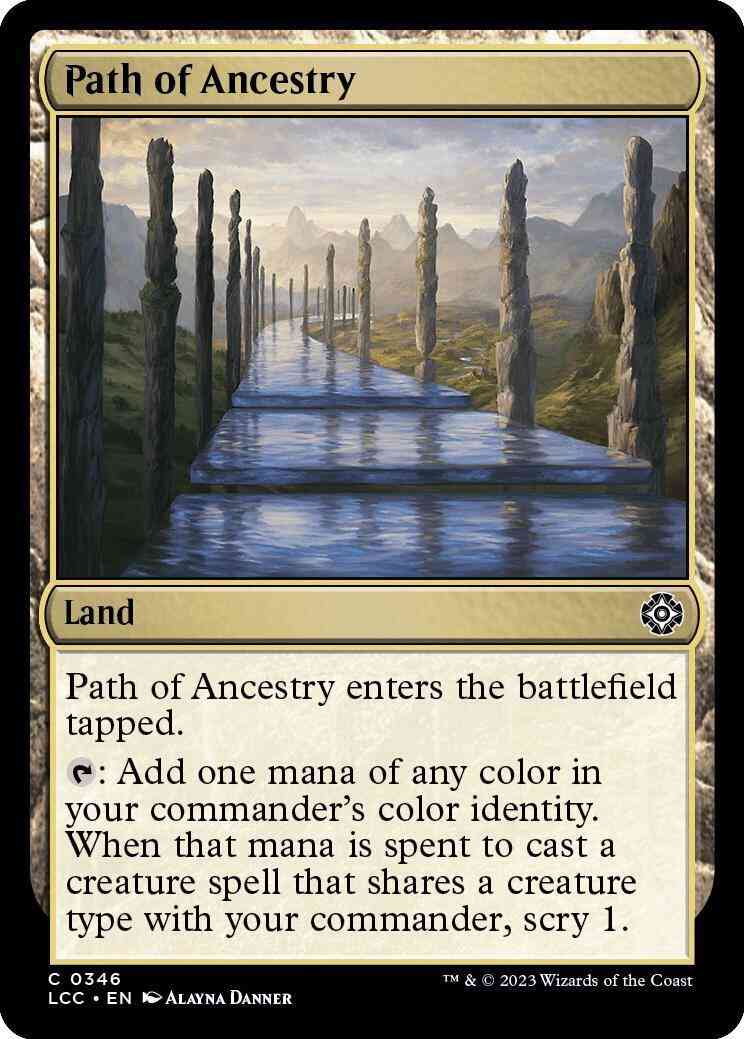 Path of Ancestry [346] [The Lost Caverns of Ixalan: Commander] [Non-Foil]