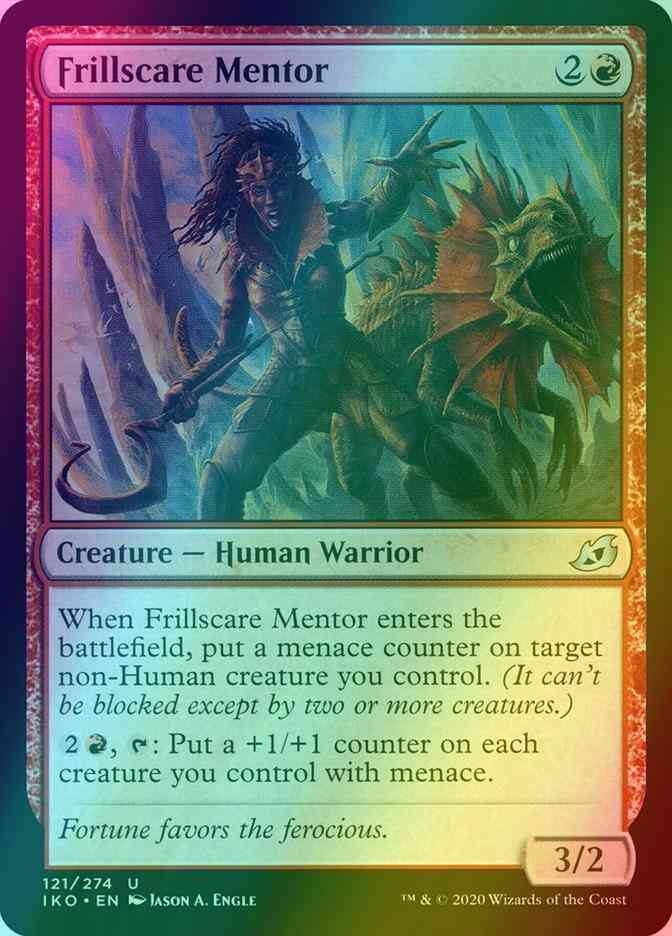 Frillscare Mentor [121] [Ikoria: Lair of Behemoths] [Foil]