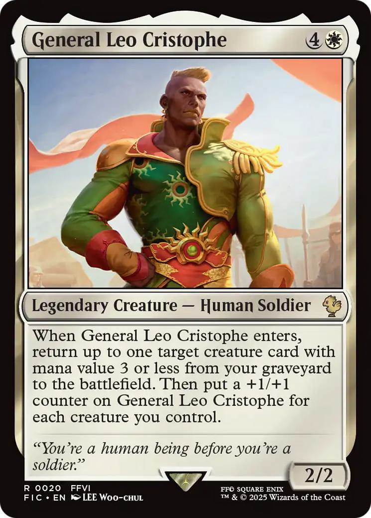 General Leo Cristophe [20] [FINAL FANTASY: Commander] [Non-Foil]