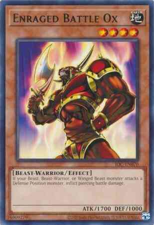Enraged Battle Ox - 25th Anniversary - IOC-EN070 - Rare - Unlimited