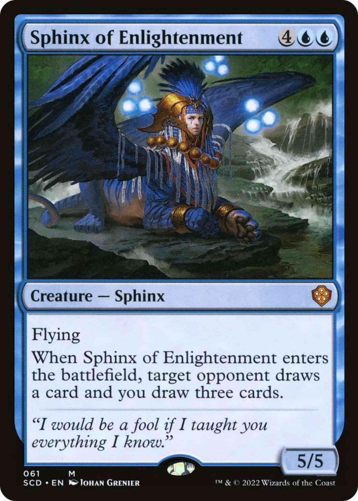 Sphinx of Enlightenment [61] [Starter Commander Decks] [Non-Foil]
