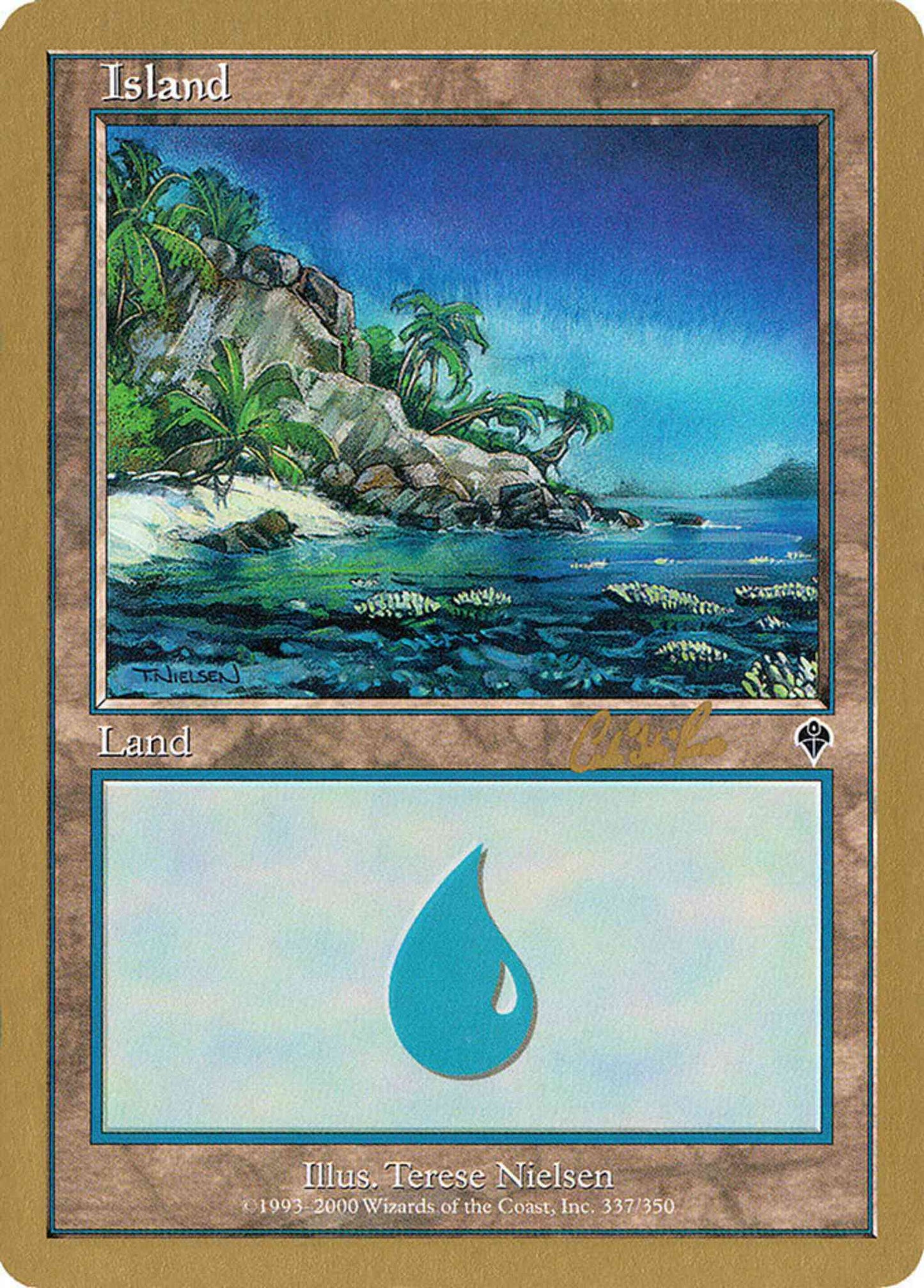 Island [cr337] [Carlos Romao] [337] [World Championship Decks 2002] [Non-Foil]