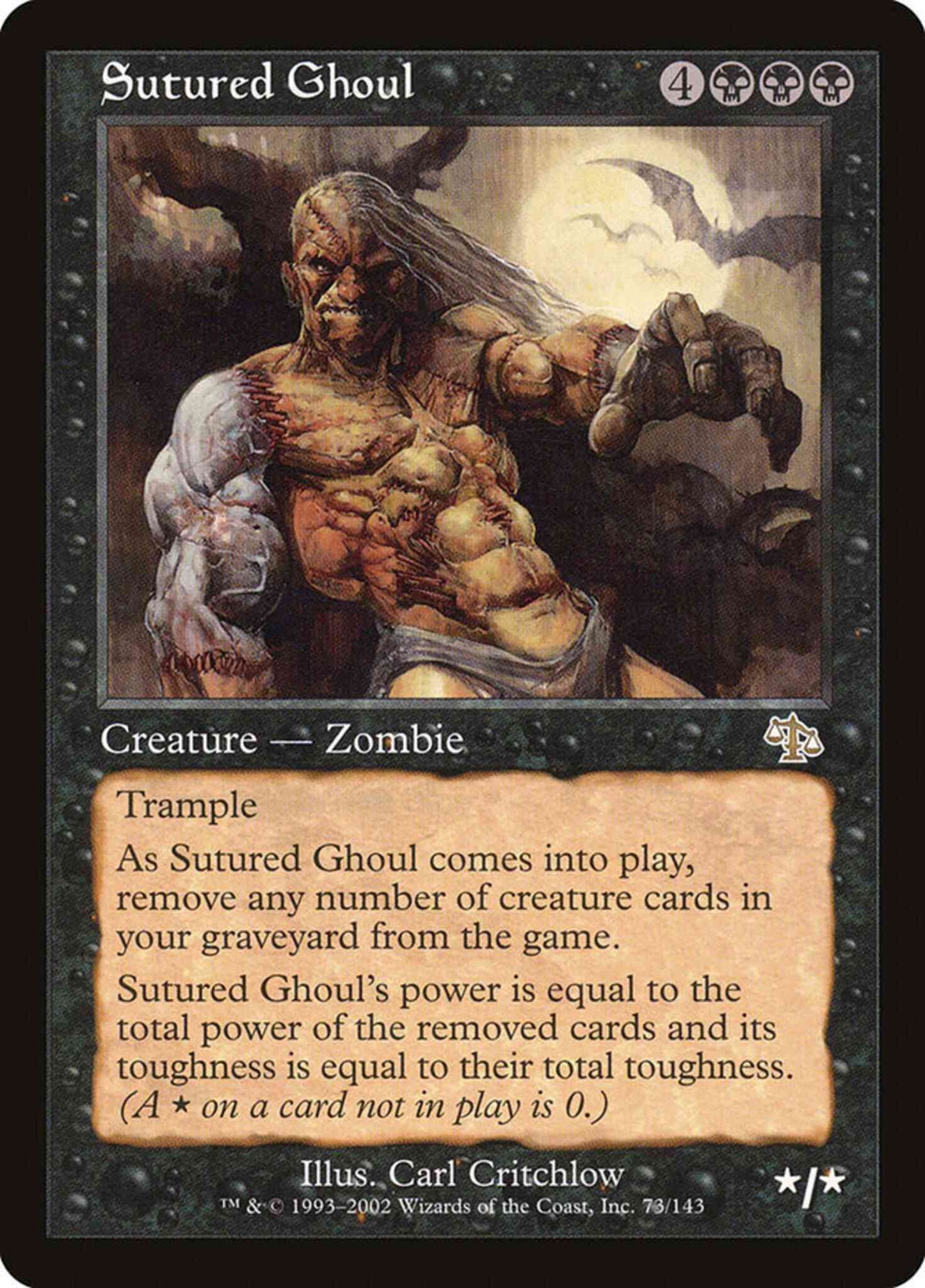 Sutured Ghoul [73] [Judgment] [Non-Foil]