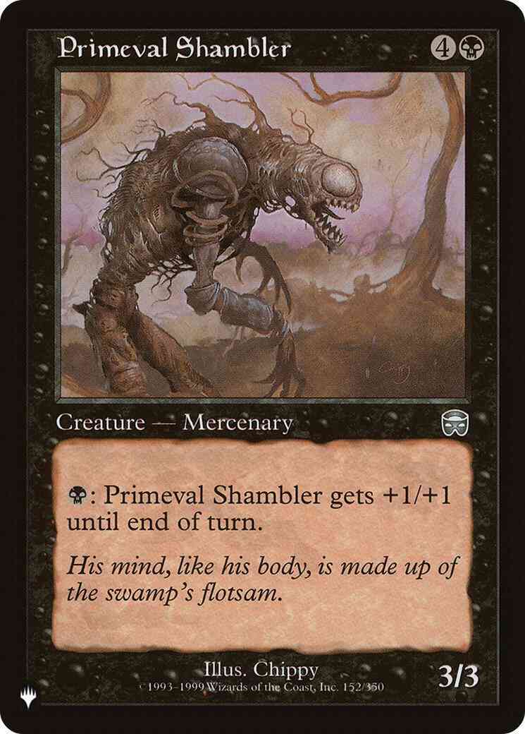 Primeval Shambler [MMQ-152] [The List] [Non-Foil]