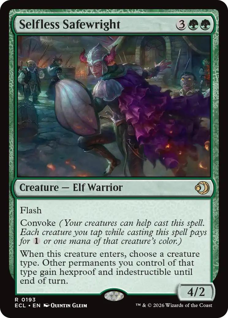 Selfless Safewright [193] [Lorwyn Eclipsed] [Non-Foil]
