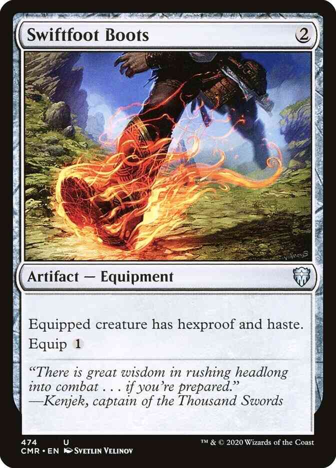 Swiftfoot Boots [474] [Commander Legends] [Non-Foil]