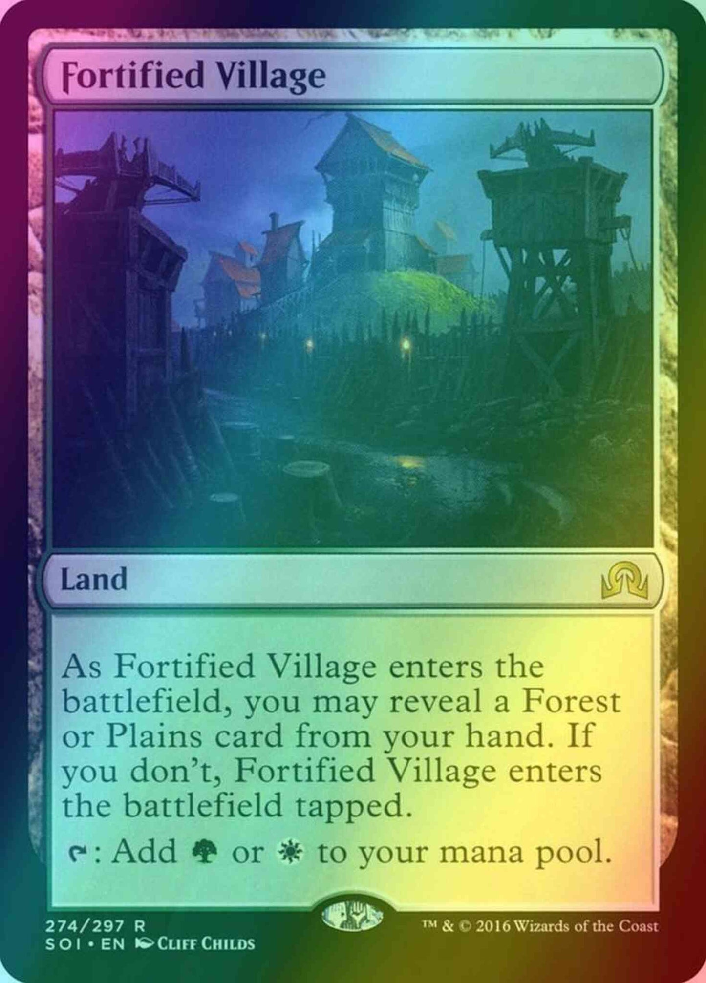 Fortified Village [274] [Shadows over Innistrad] [Foil]