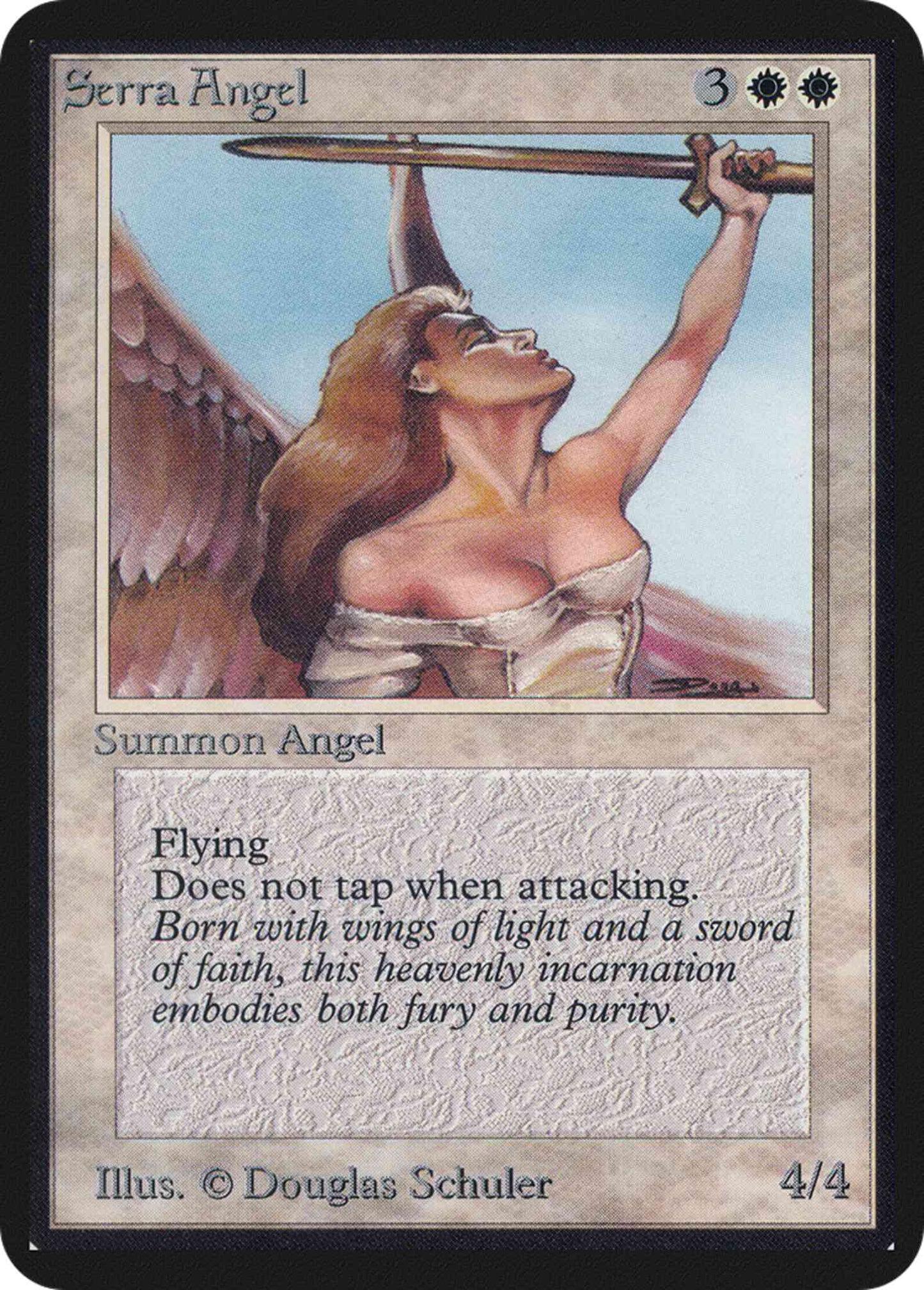 Serra Angel [39] [Limited Edition Alpha] [Non-Foil]