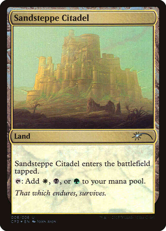Sandsteppe Citadel [6] [Magic Origins Clash Pack] [Foil]