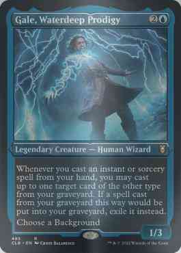 Gale, Waterdeep Prodigy [485] [Commander Legends: Battle for Baldur's Gate] [Etched Foil]