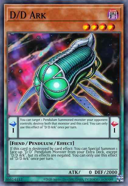 D/D Ark - ROTD-EN084 - Common - 1st Edition