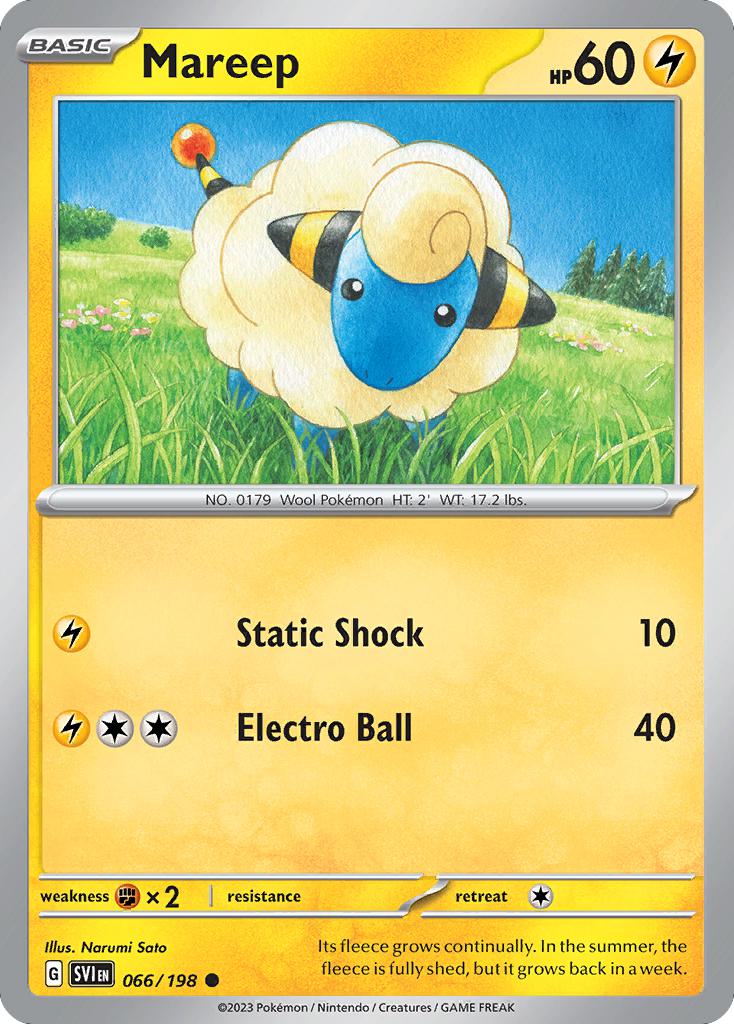 Mareep - 066/198 - Common [sv01-066] [Non-Holo]