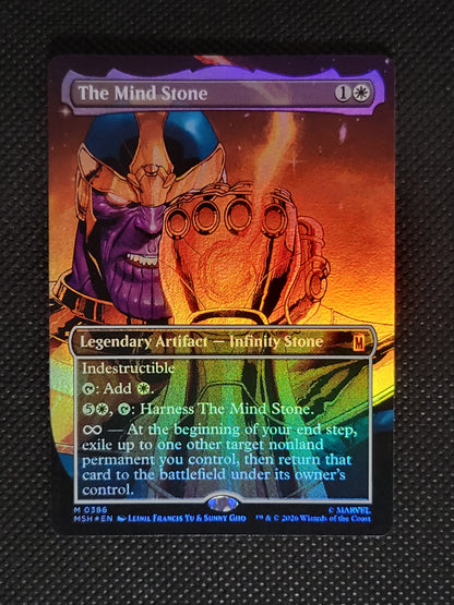 The Mind Stone — Borderless|Gauntlet|Foil — ID 18256