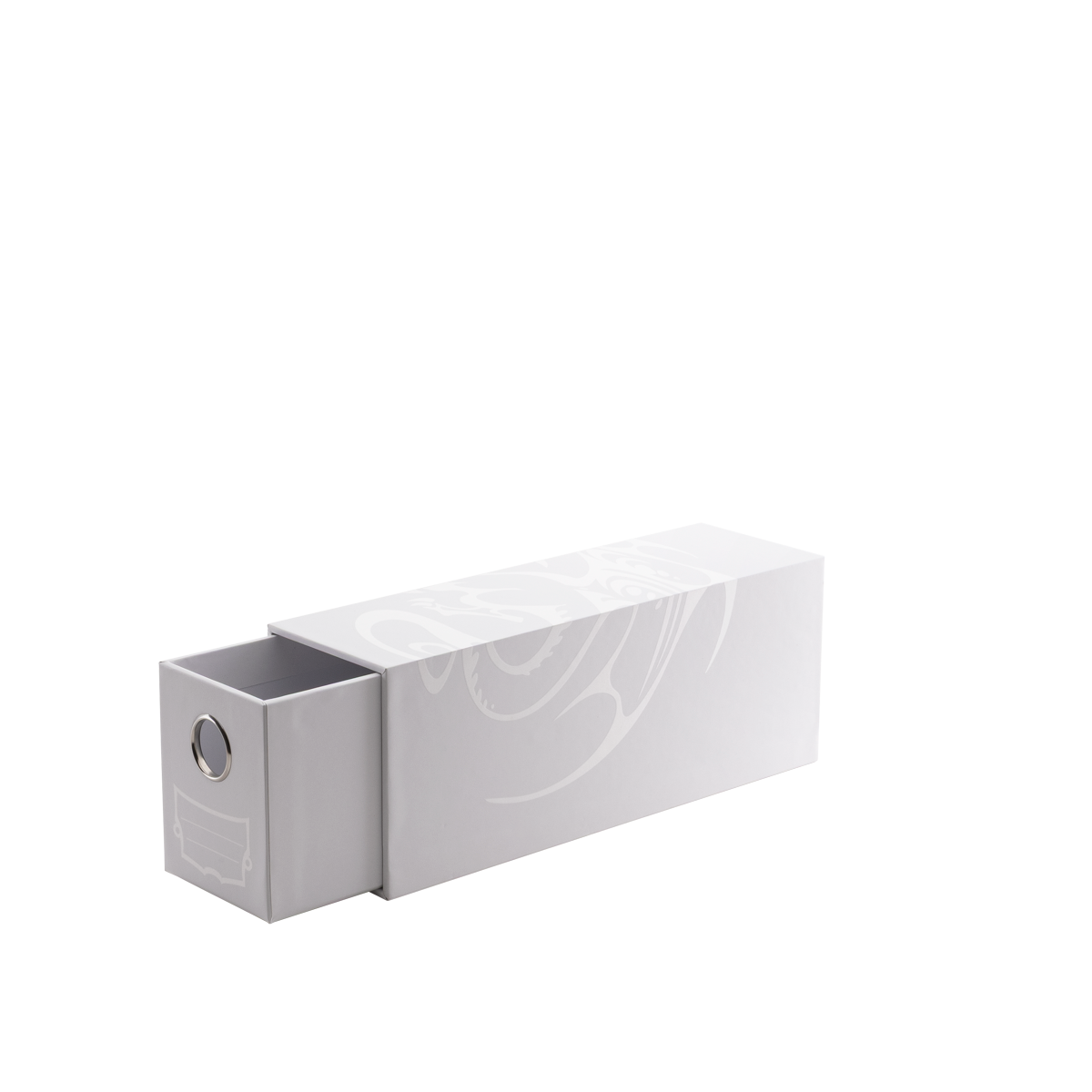 Dragon Shield Fortress Card Drawers - 1 Row - 435+ - White