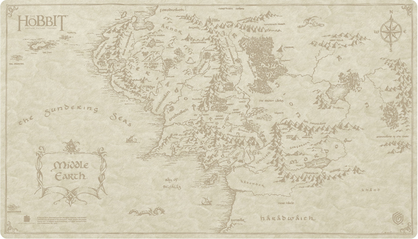 Ultimate Guard Sophoskin MTG Playmat - The Hobbit - Map - Middle-Earth