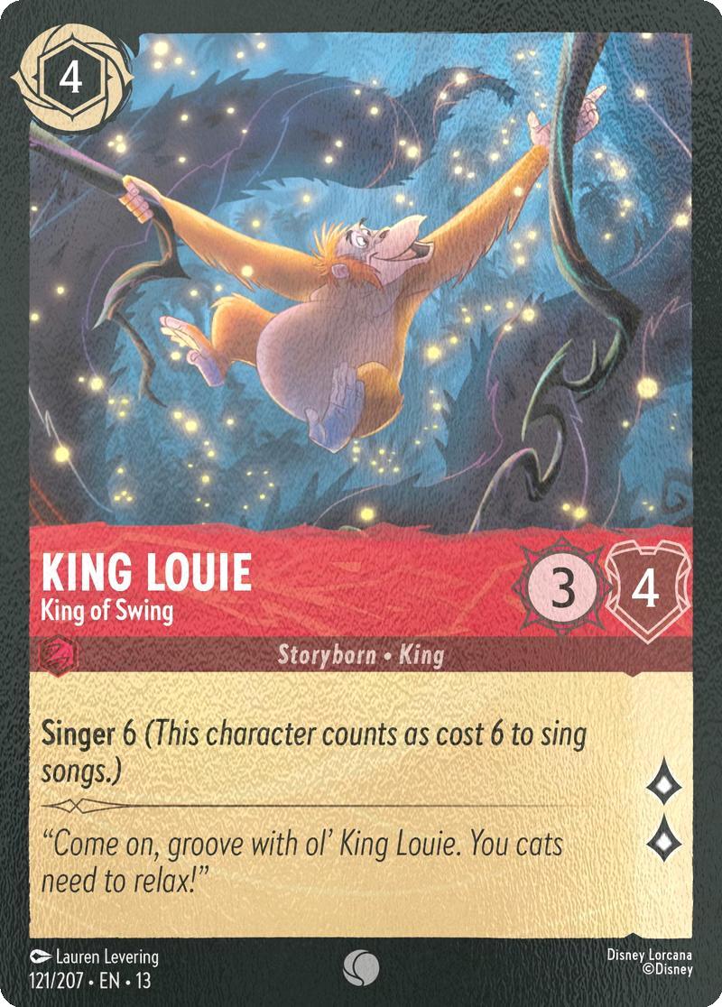 King Louie - King of Swing - 121/204 [Attack of the Vine!] [Cold Foil]