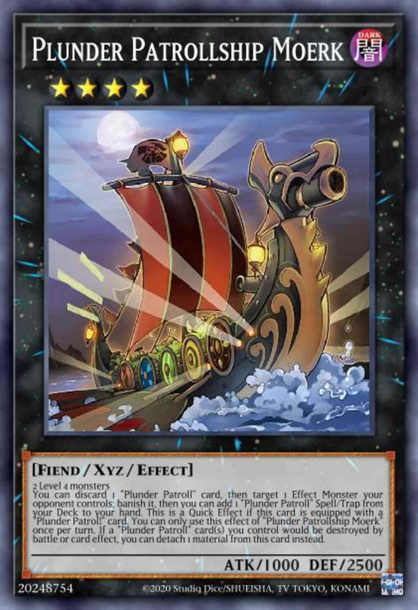 Plunder Patrollship Moerk - IGAS-EN088 - Secret Rare - Unlimited