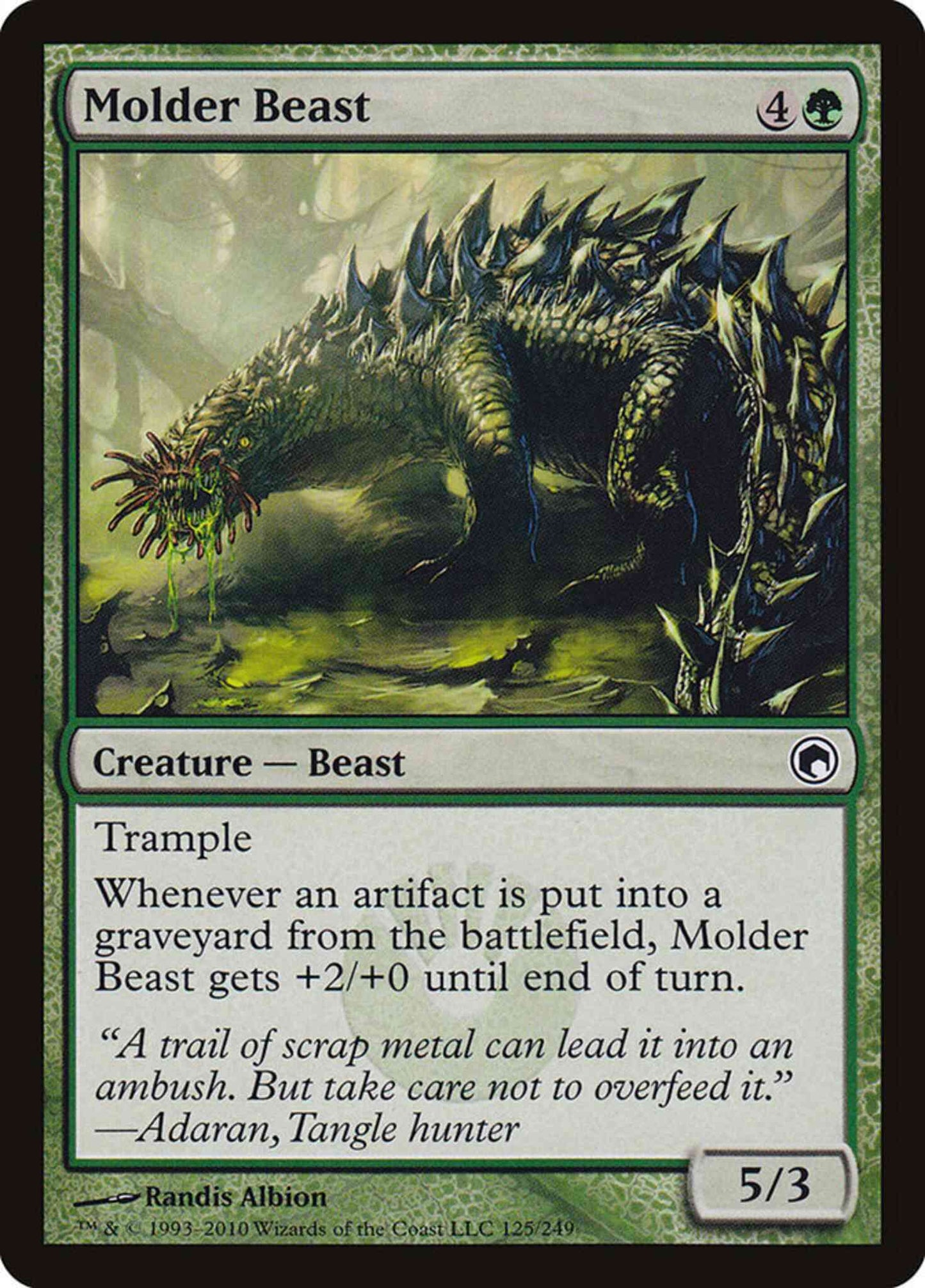 Molder Beast [125] [Scars Of Mirrodin] [Non-Foil]