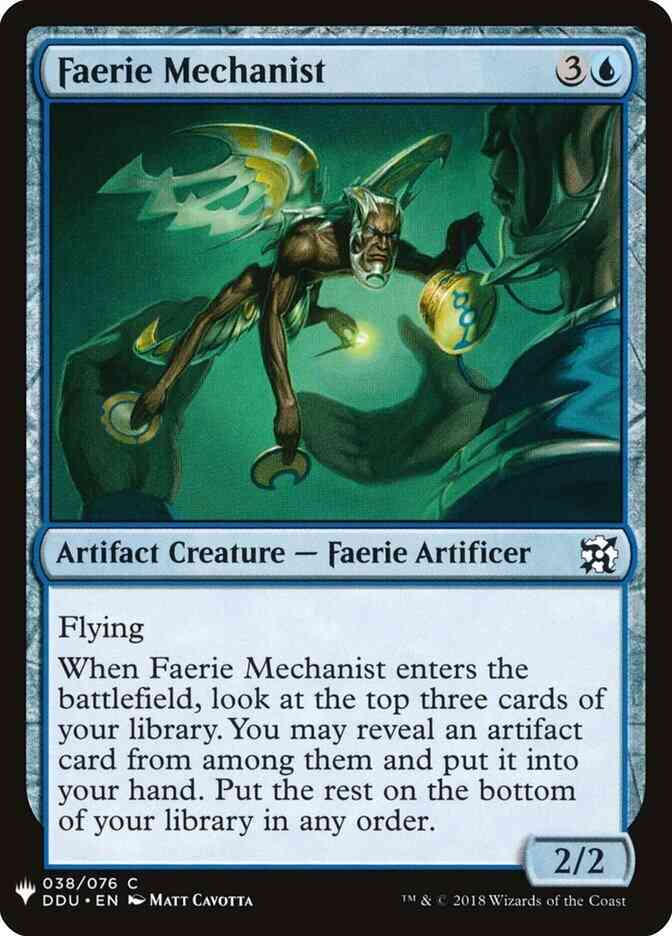 Faerie Mechanist [DDU-38] [The List] [Non-Foil]