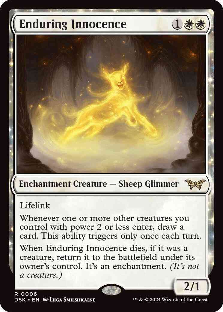 Enduring Innocence [6] [Duskmourn: House of Horror] [Non-Foil]