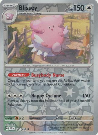 Blissey - 145/198 - Uncommon [sv01-145] [Reverse Holo]