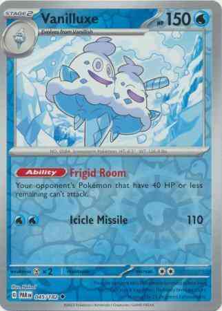 Vanilluxe - 045/182 - Uncommon [sv04-045] [Reverse Holo]