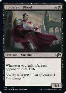 Epicure of Blood [411] [Jumpstart 2022] [Non-Foil]